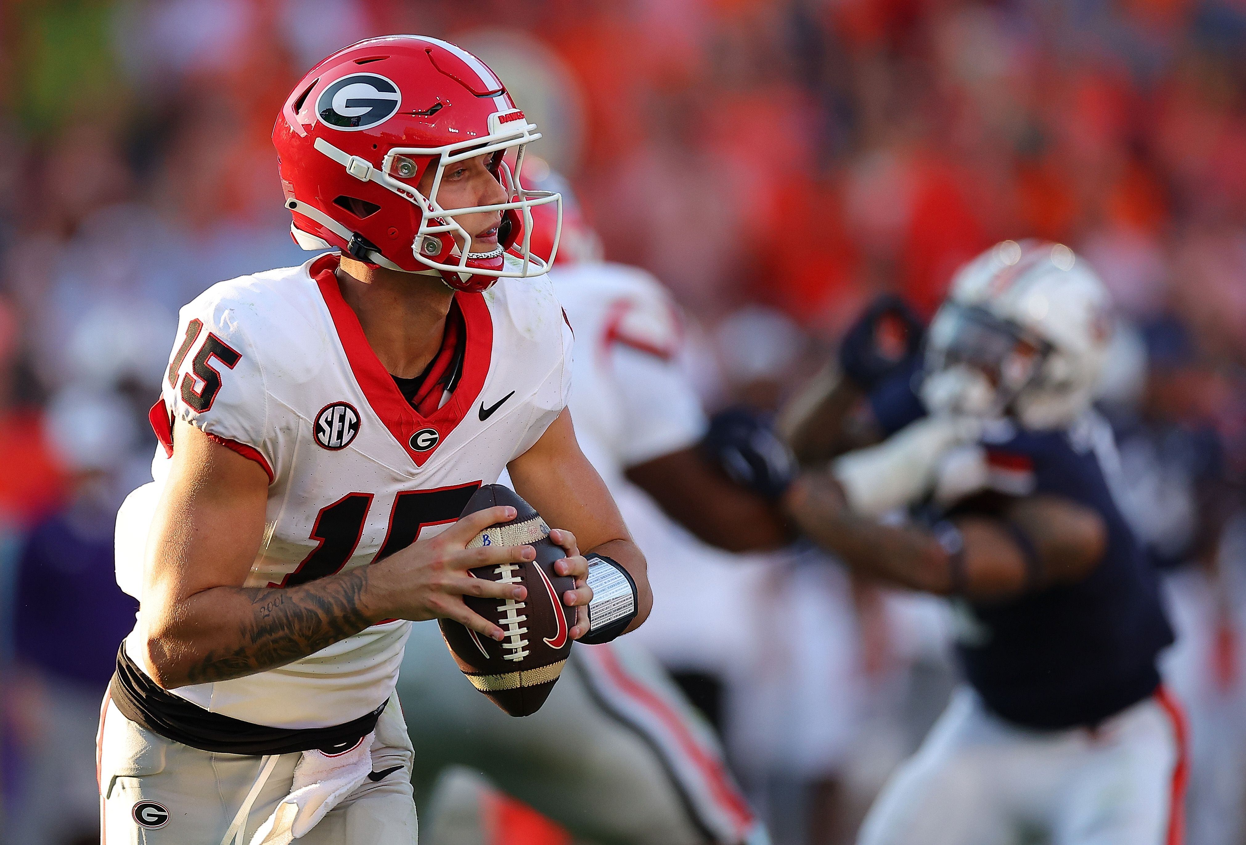 Georgia football initial thoughts: On Carson Beck's start